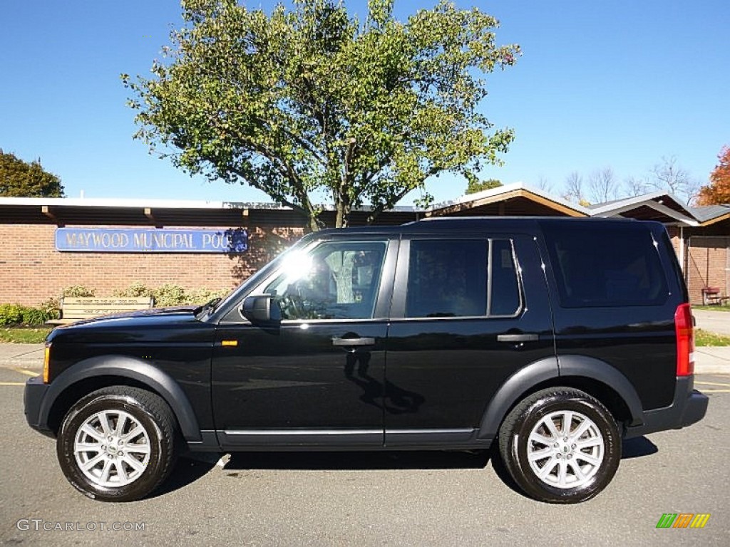 2007 LR3 V8 SE - Java Black Pearl / Ebony Black photo #2