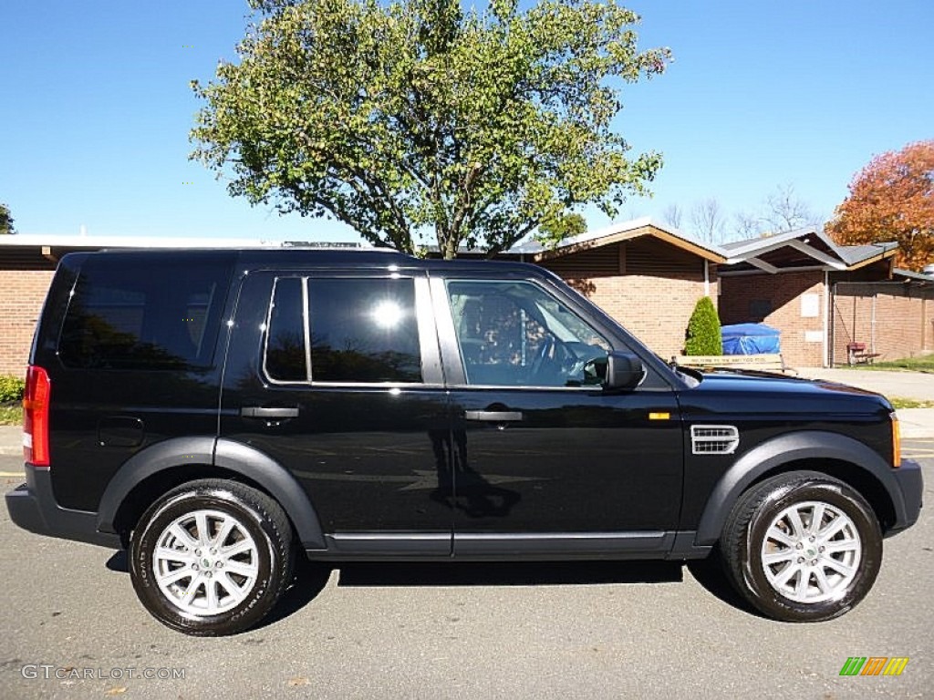 2007 LR3 V8 SE - Java Black Pearl / Ebony Black photo #6