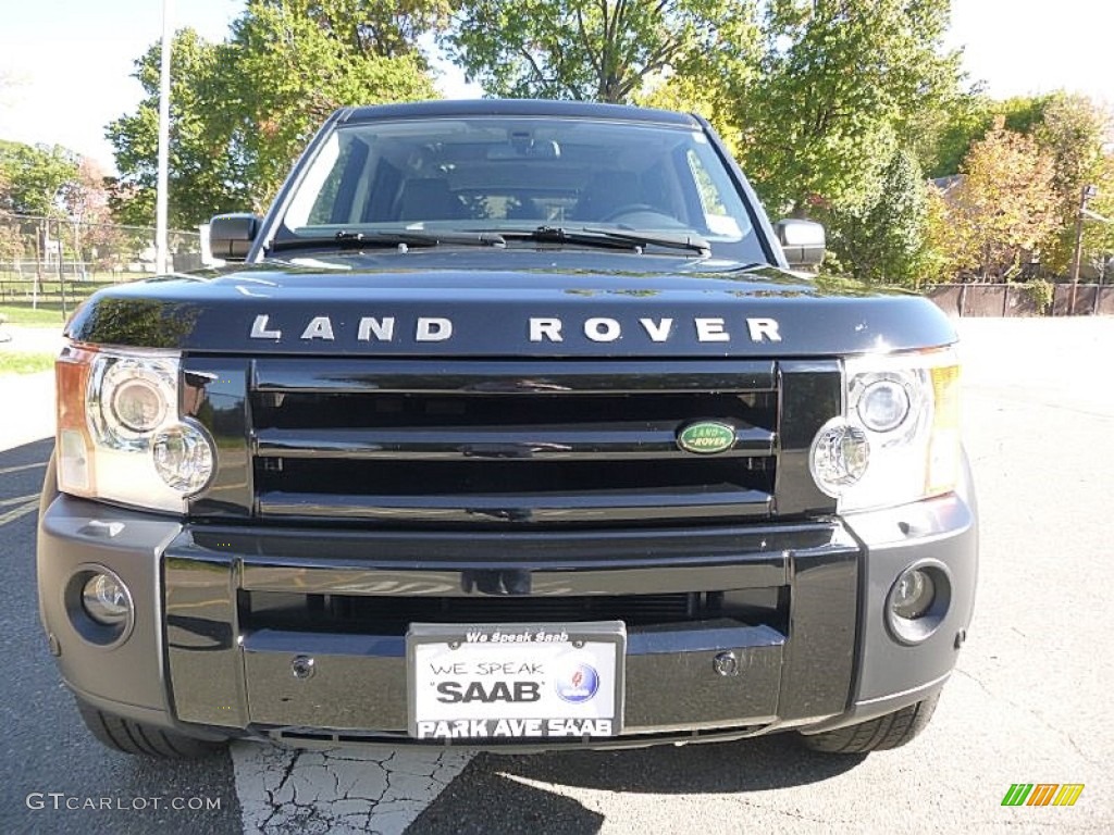 2007 LR3 V8 SE - Java Black Pearl / Ebony Black photo #8