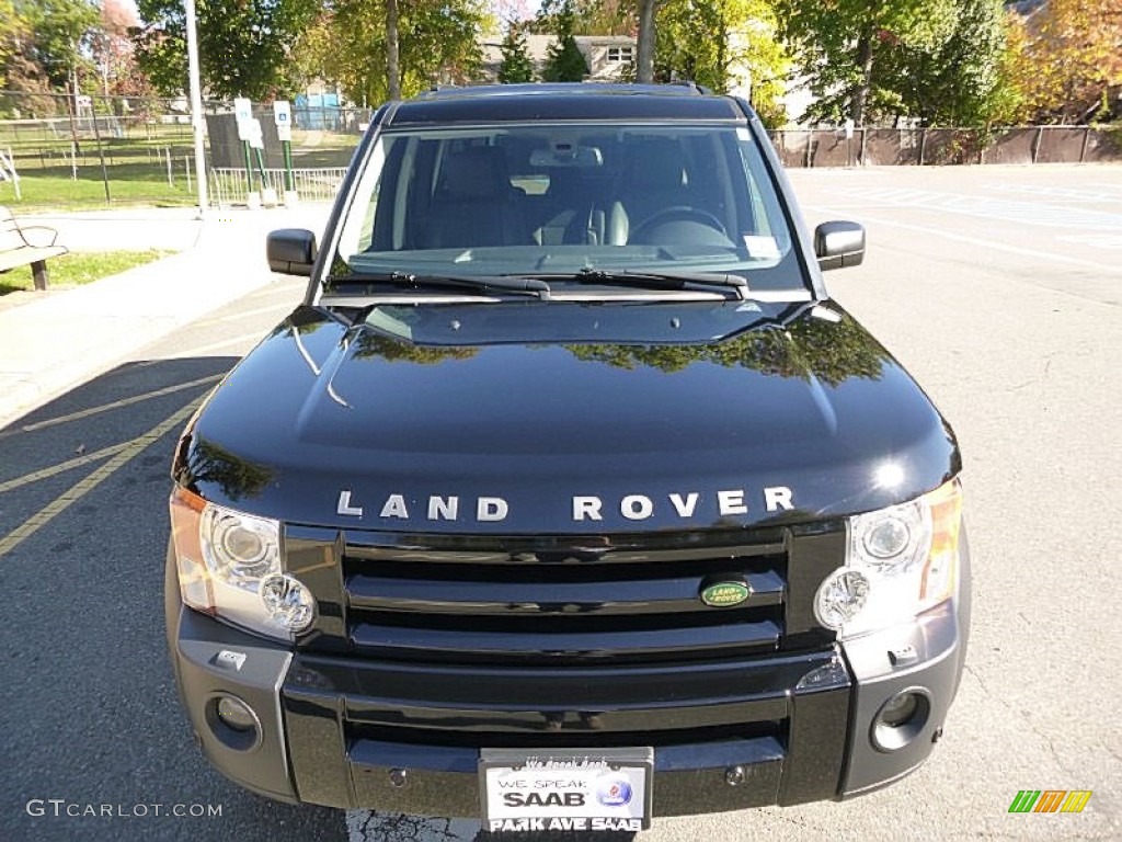 2007 LR3 V8 SE - Java Black Pearl / Ebony Black photo #9