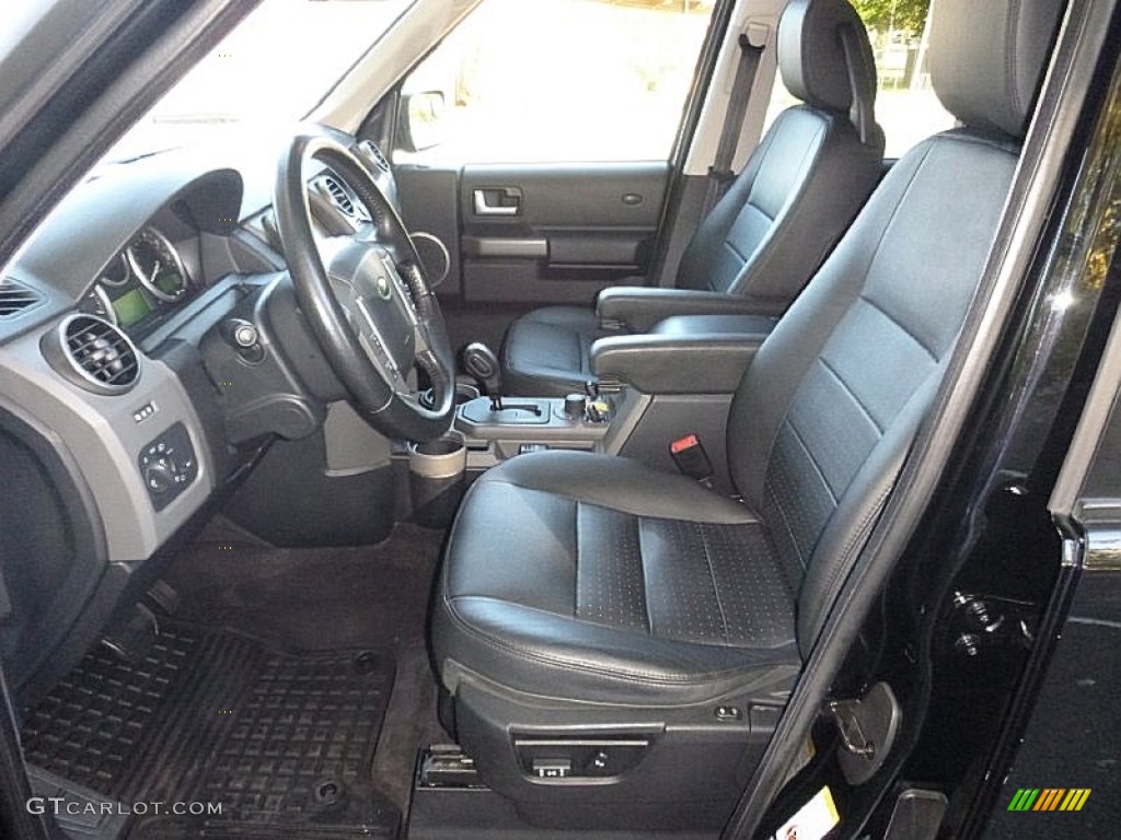 2007 LR3 V8 SE - Java Black Pearl / Ebony Black photo #12