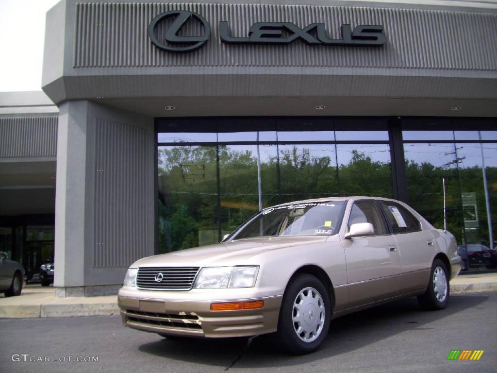 Cashmere Beige Metallic Lexus LS