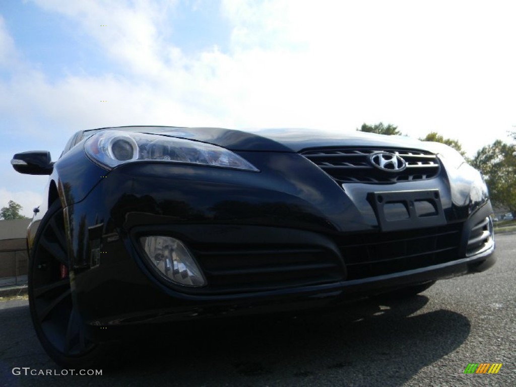 2010 Genesis Coupe 3.8 Track - Bathurst Black / Black photo #1