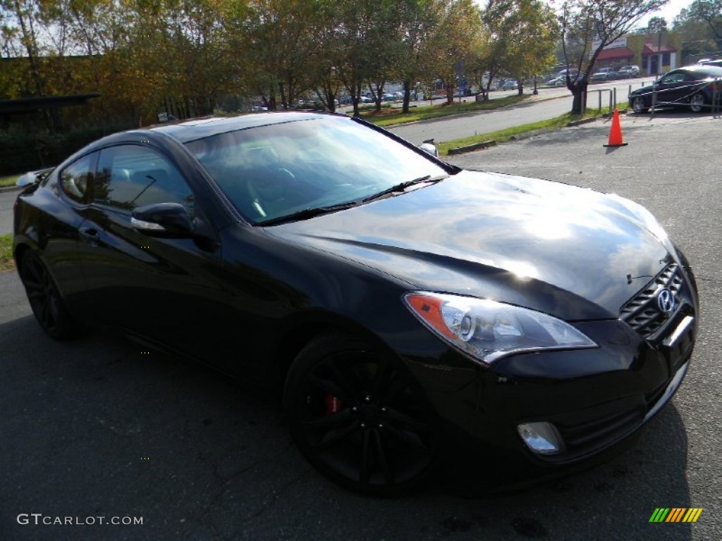 2010 Genesis Coupe 3.8 Track - Bathurst Black / Black photo #3