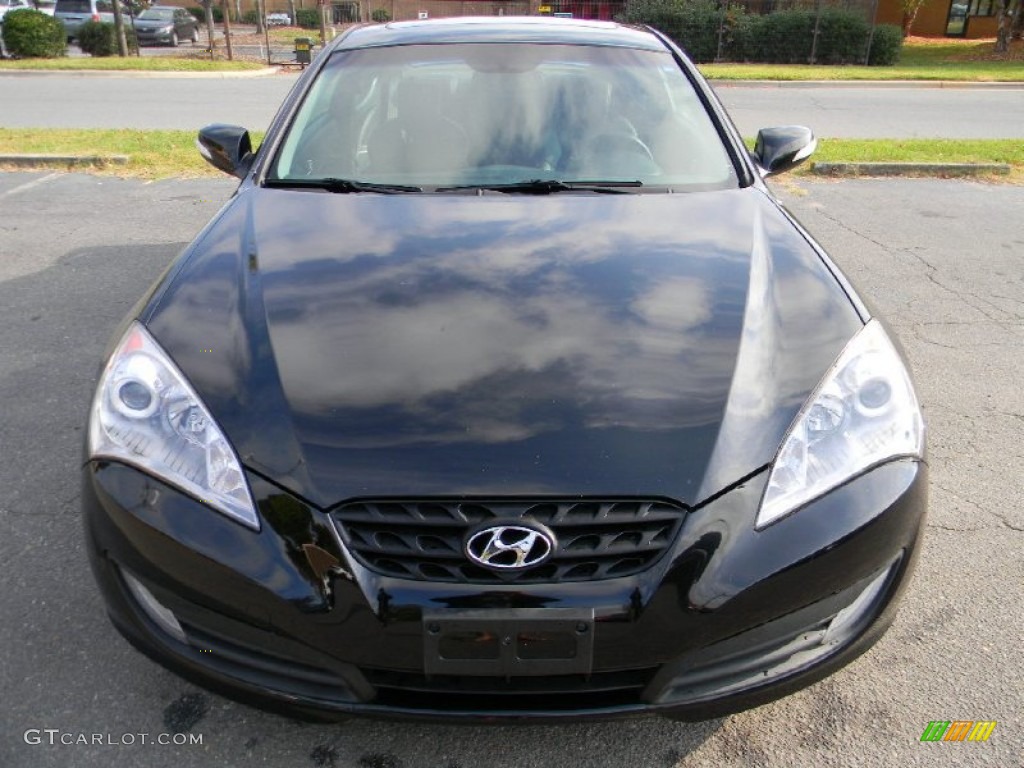 2010 Genesis Coupe 3.8 Track - Bathurst Black / Black photo #5