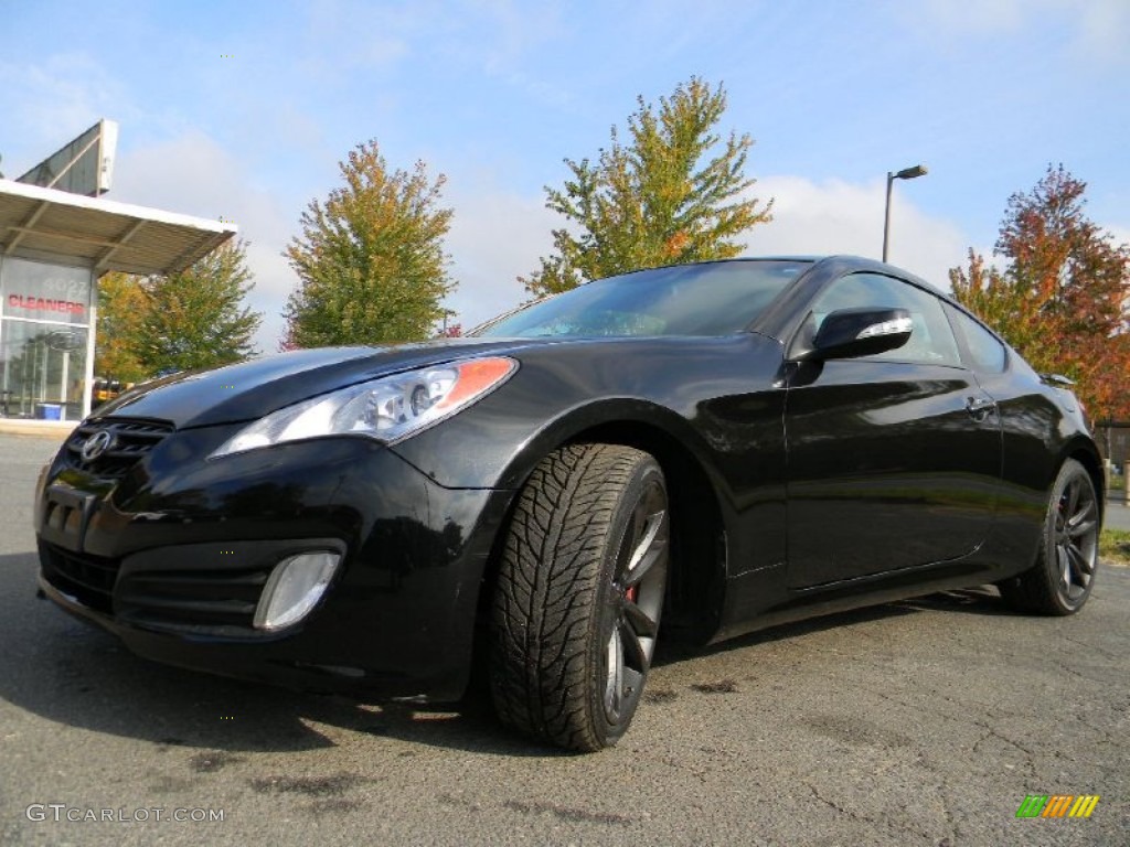 2010 Genesis Coupe 3.8 Track - Bathurst Black / Black photo #6