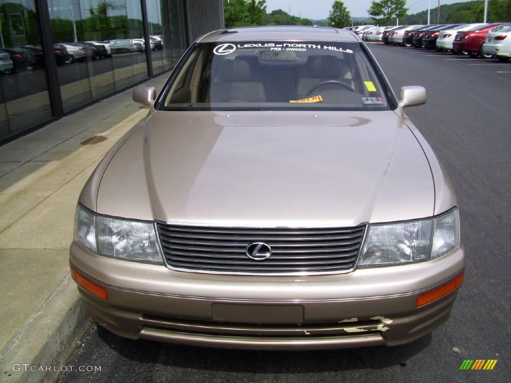 1997 LS 400 - Cashmere Beige Metallic / Beige photo #7