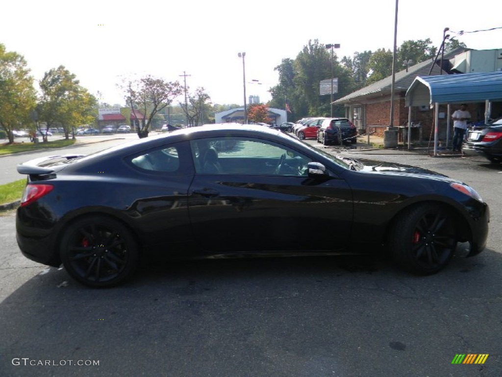 2010 Genesis Coupe 3.8 Track - Bathurst Black / Black photo #11