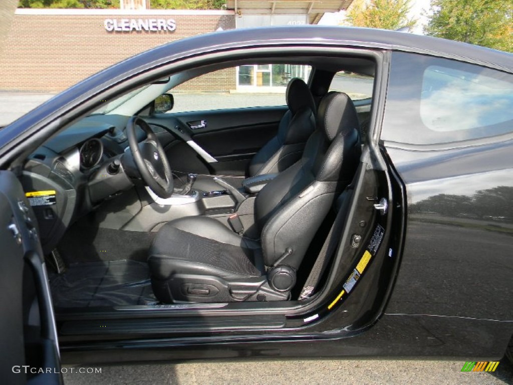 2010 Genesis Coupe 3.8 Track - Bathurst Black / Black photo #17