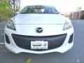 2013 Crystal White Pearl Mica Mazda MAZDA3 i SV 4 Door  photo #8