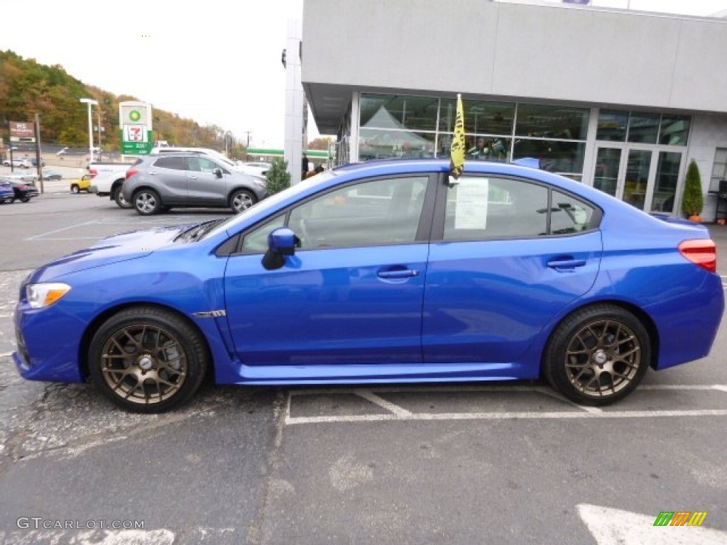 WR Blue Pearl 2015 Subaru WRX Standard WRX Model Exterior Photo #108200310