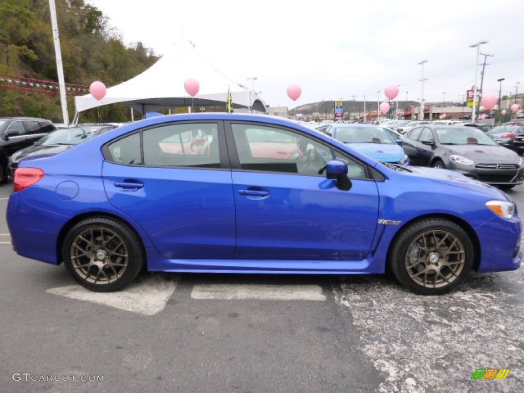 WR Blue Pearl 2015 Subaru WRX Standard WRX Model Exterior Photo #108200370