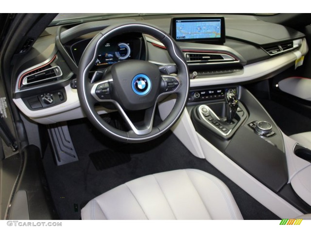 Pure Impulse Carum Spice Grey Interior 2015 BMW i8 Pure Impulse World Photo #108201656