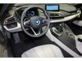 2015 BMW i8 Pure Impulse Carum Spice Grey Interior Prime Interior Photo