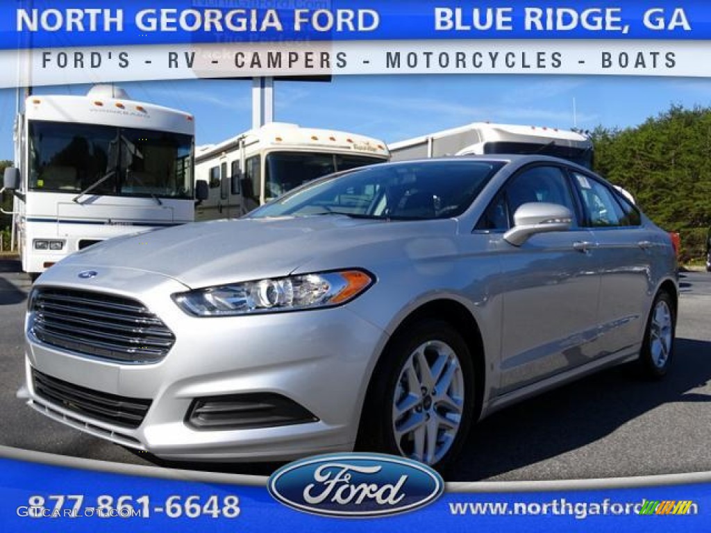 2016 Fusion SE - Ingot Silver Metallic / Charcoal Black photo #1