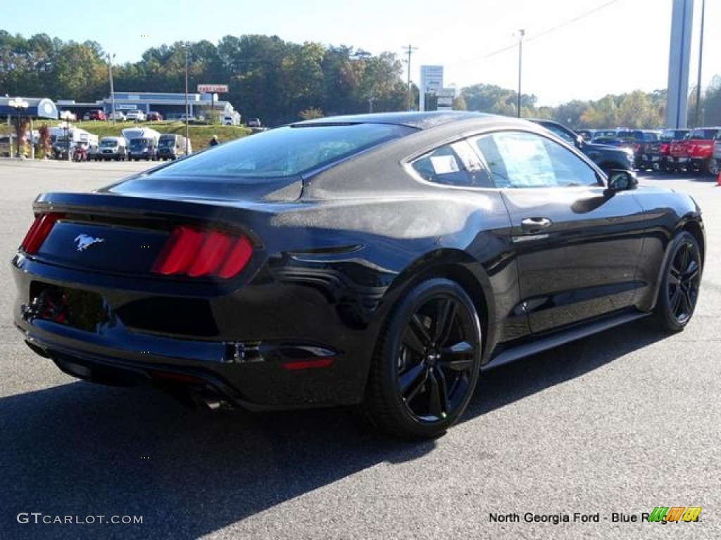 2016 Mustang EcoBoost Coupe - Shadow Black / Ebony photo #5