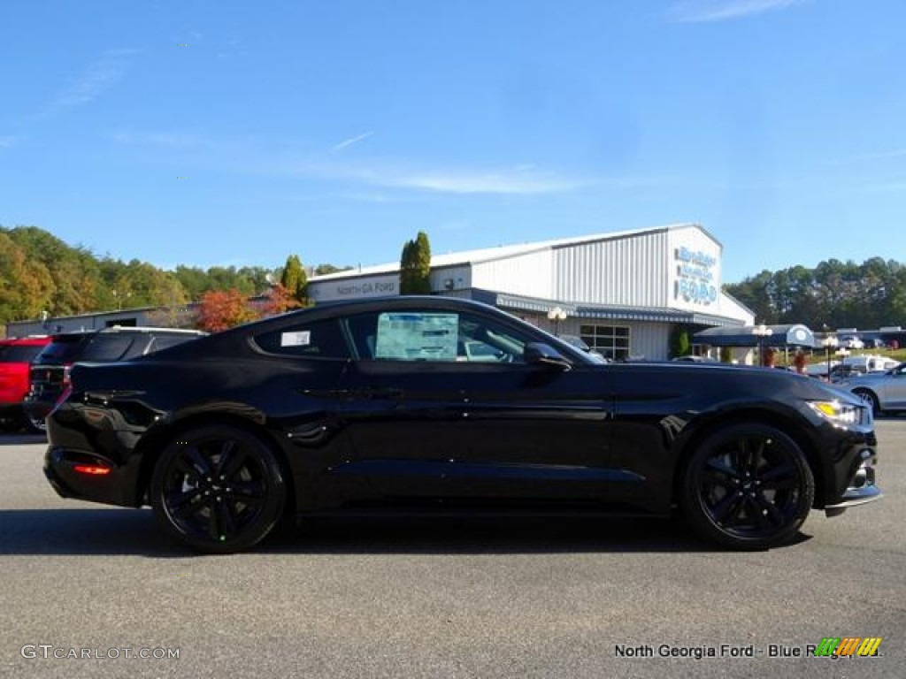 2016 Mustang EcoBoost Coupe - Shadow Black / Ebony photo #6