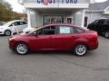 2016 Ruby Red Ford Focus SE Sedan  photo #4