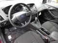 Charcoal Black Prime Interior Photo for 2016 Ford Focus #108202615