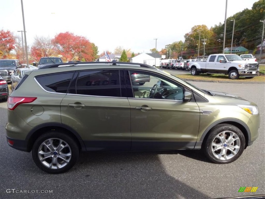 2013 Escape SEL 2.0L EcoBoost 4WD - Ginger Ale Metallic / Medium Light Stone photo #8