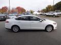 2015 Oxford White Ford Fusion S  photo #8