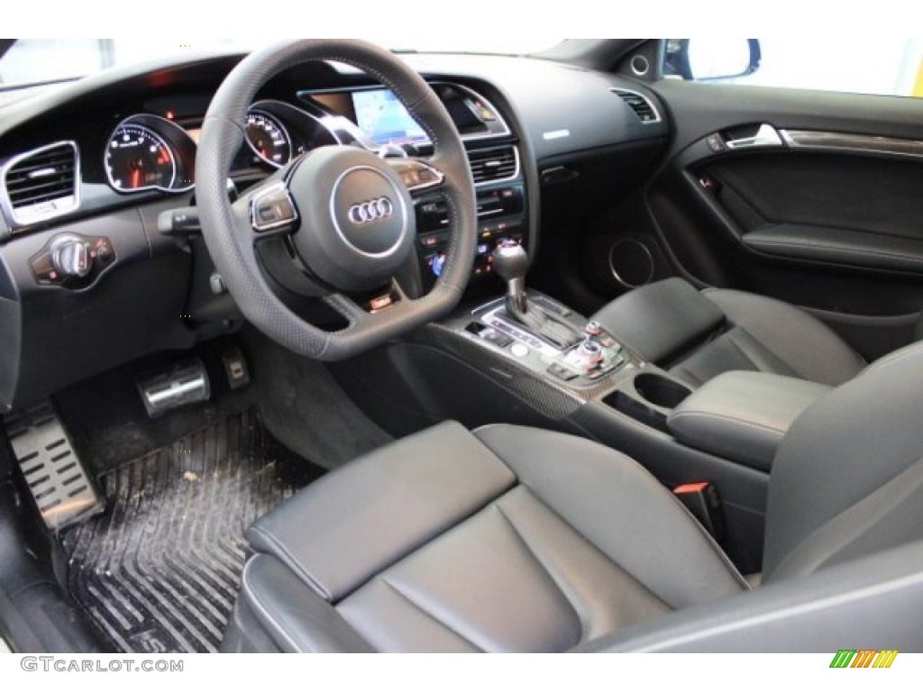 Black Interior 2015 Audi RS 5 Coupe quattro Photo #108204487
