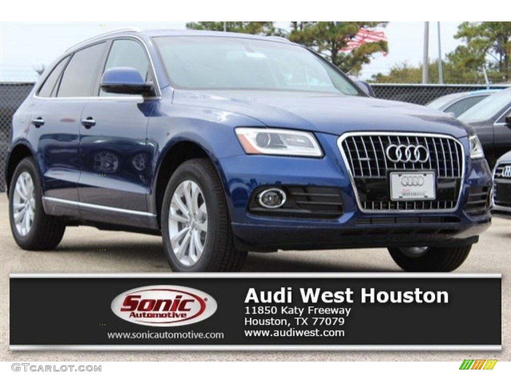 2016 Q5 2.0 TFSI Premium quattro - Scuba Blue Metallic / Titanium Gray photo #1