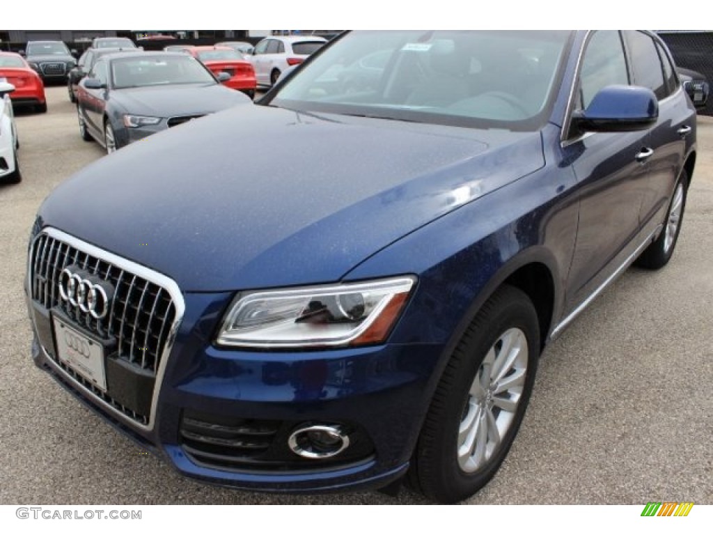 2016 Q5 2.0 TFSI Premium quattro - Scuba Blue Metallic / Titanium Gray photo #3