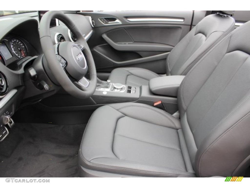 2016 Audi A3 2.0 Premium quattro Cabriolet Front Seat Photo #108204781