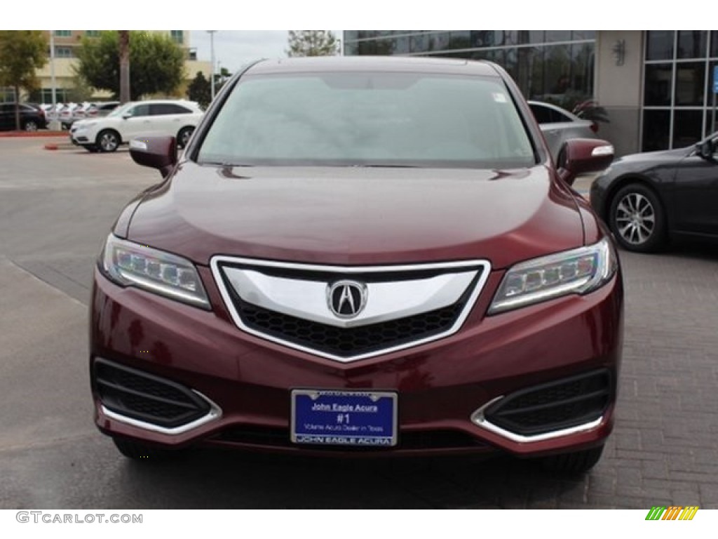 2016 RDX AWD - Basque Red Pearl II / Parchment photo #2