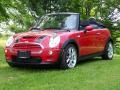 2007 Chili Red Mini Cooper S John Cooper Works Convertible  photo #1