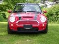 2007 Chili Red Mini Cooper S John Cooper Works Convertible  photo #2