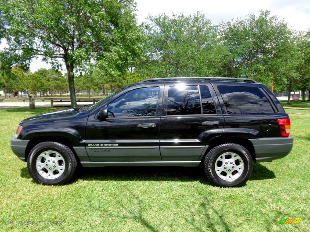 Black 2002 Jeep Grand Cherokee Laredo Exterior Photo #108205902