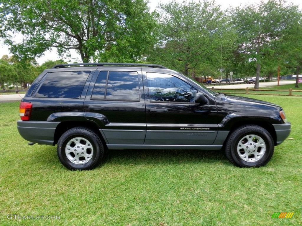Black 2002 Jeep Grand Cherokee Laredo Exterior Photo #108206088