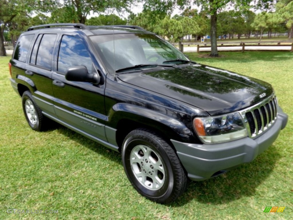 Black 2002 Jeep Grand Cherokee Laredo Exterior Photo #108206139