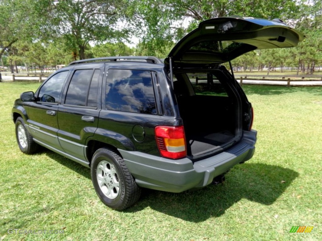 2002 Grand Cherokee Laredo - Black / Dark Slate Gray photo #20