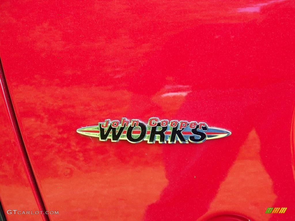 2007 Cooper S John Cooper Works Convertible - Chili Red / Grey/Carbon Black photo #16