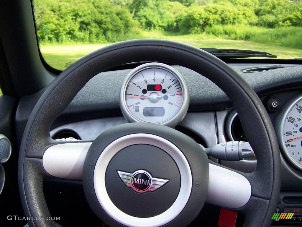 2007 Cooper S John Cooper Works Convertible - Chili Red / Grey/Carbon Black photo #21