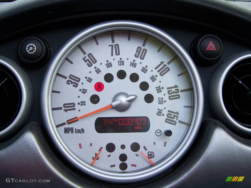 2007 Cooper S John Cooper Works Convertible - Chili Red / Grey/Carbon Black photo #23