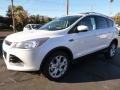 2016 White Platinum Metallic Ford Escape Titanium 4WD  photo #5