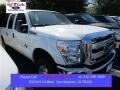 Oxford White - F250 Super Duty XLT Crew Cab 4x4 Photo No. 1