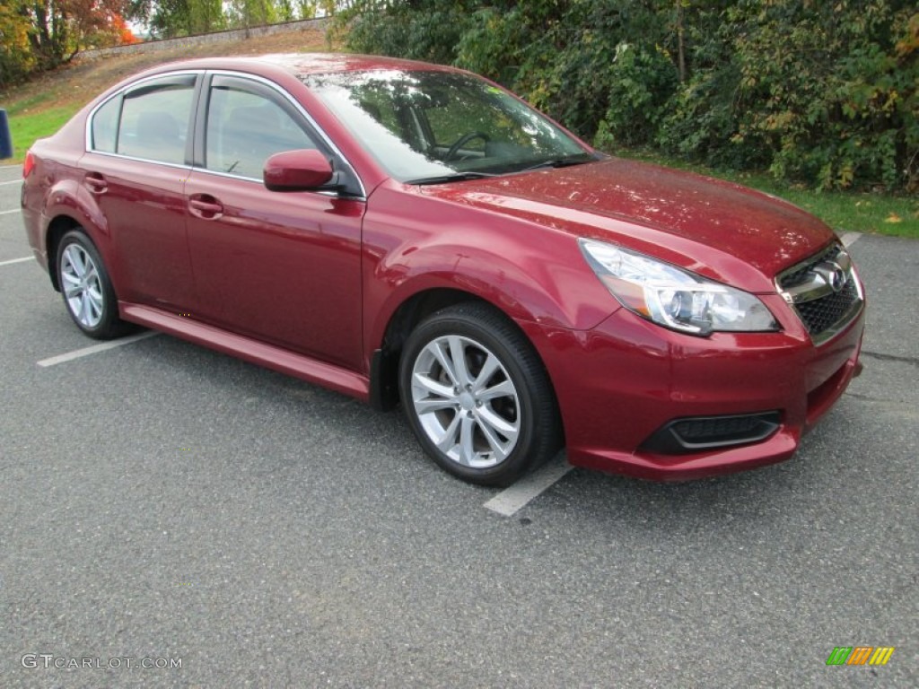 Venetian Red Pearl 2013 Subaru Legacy 2.5i Premium Exterior Photo #108208514