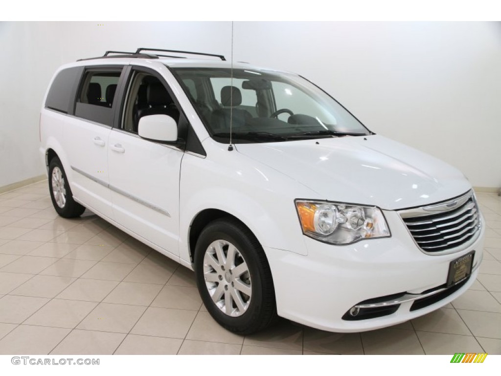 2014 Town & Country Touring - Bright White / Black/Light Graystone photo #1