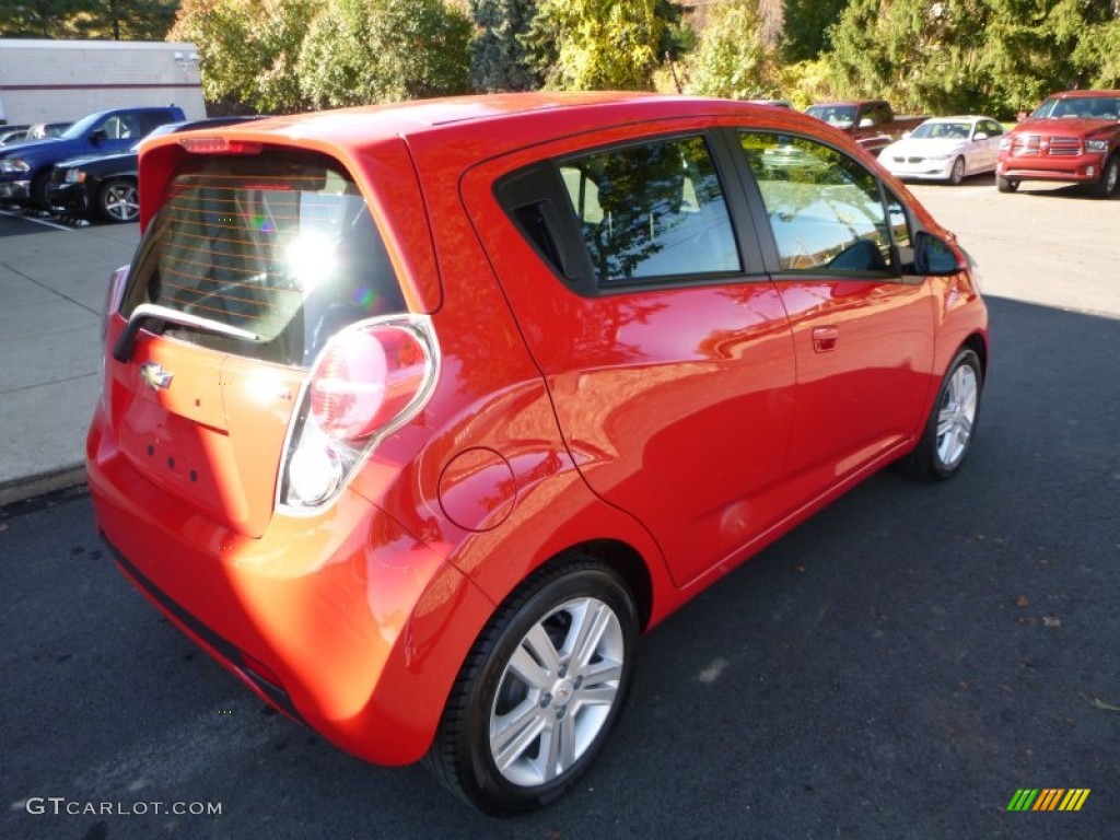 2013 Spark LT - Salsa (Red) / Dark Pewter/Silver photo #2