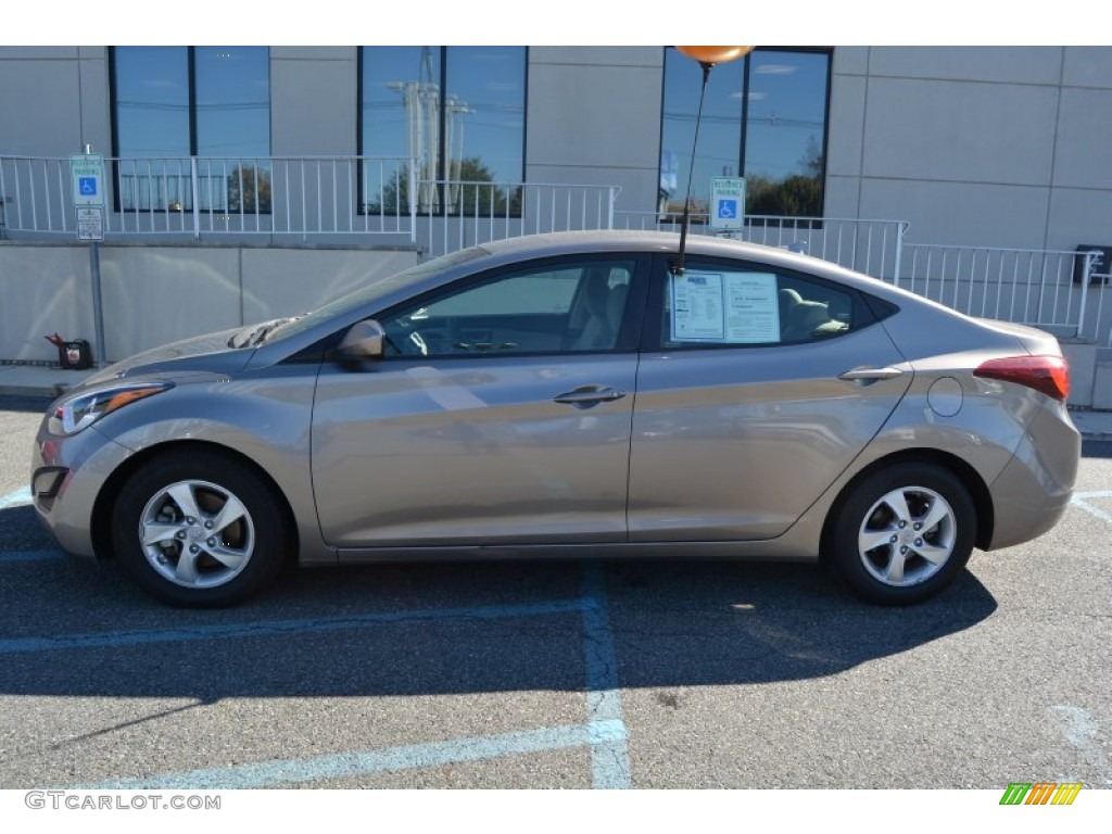 2014 Elantra SE Sedan - Bronze / Beige photo #6