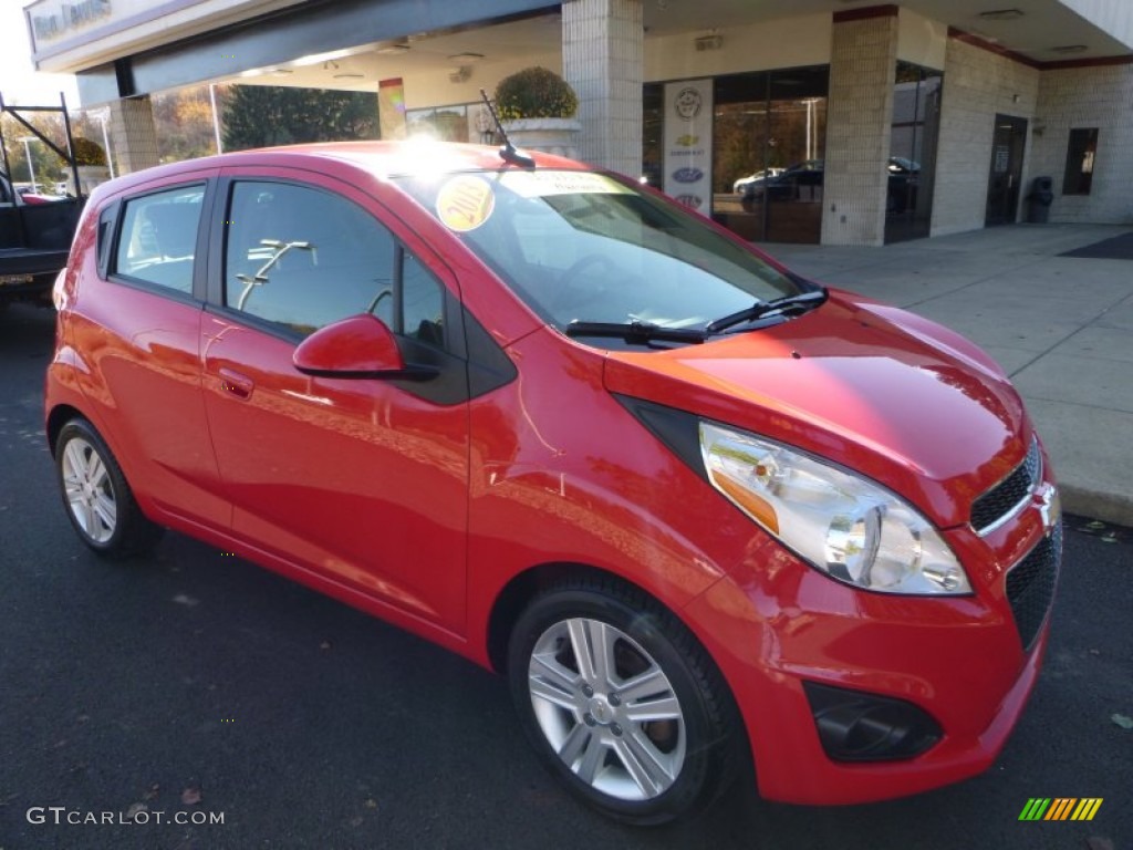 2013 Spark LT - Salsa (Red) / Dark Pewter/Silver photo #7