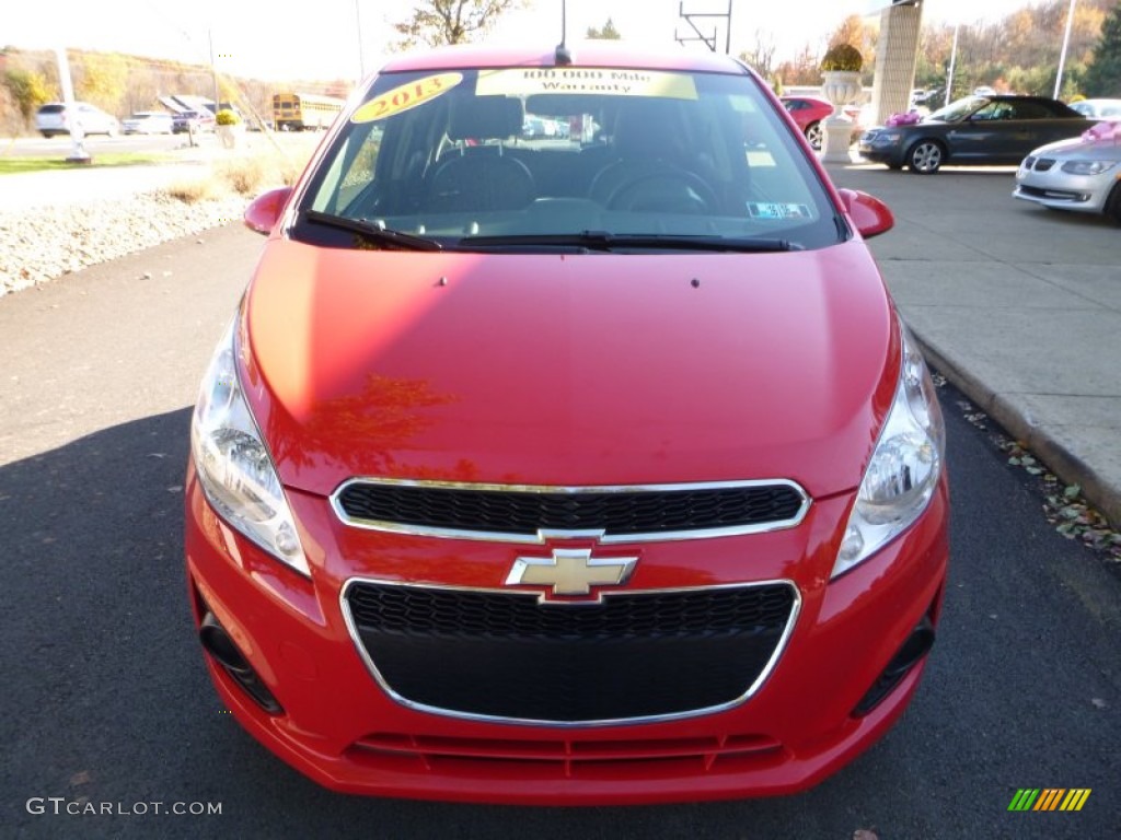 2013 Spark LT - Salsa (Red) / Dark Pewter/Silver photo #8