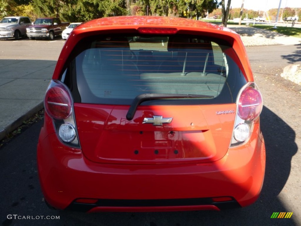2013 Spark LT - Salsa (Red) / Dark Pewter/Silver photo #12