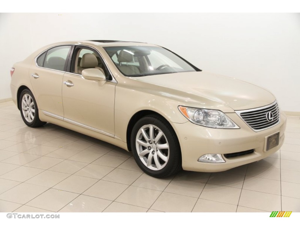 2008 LS 460 - Golden Almond Metallic / Cashmere photo #1
