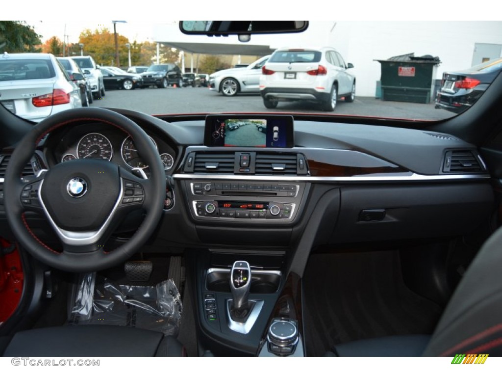 2015 BMW 3 Series 335i xDrive Gran Turismo Black Dashboard Photo #108213213